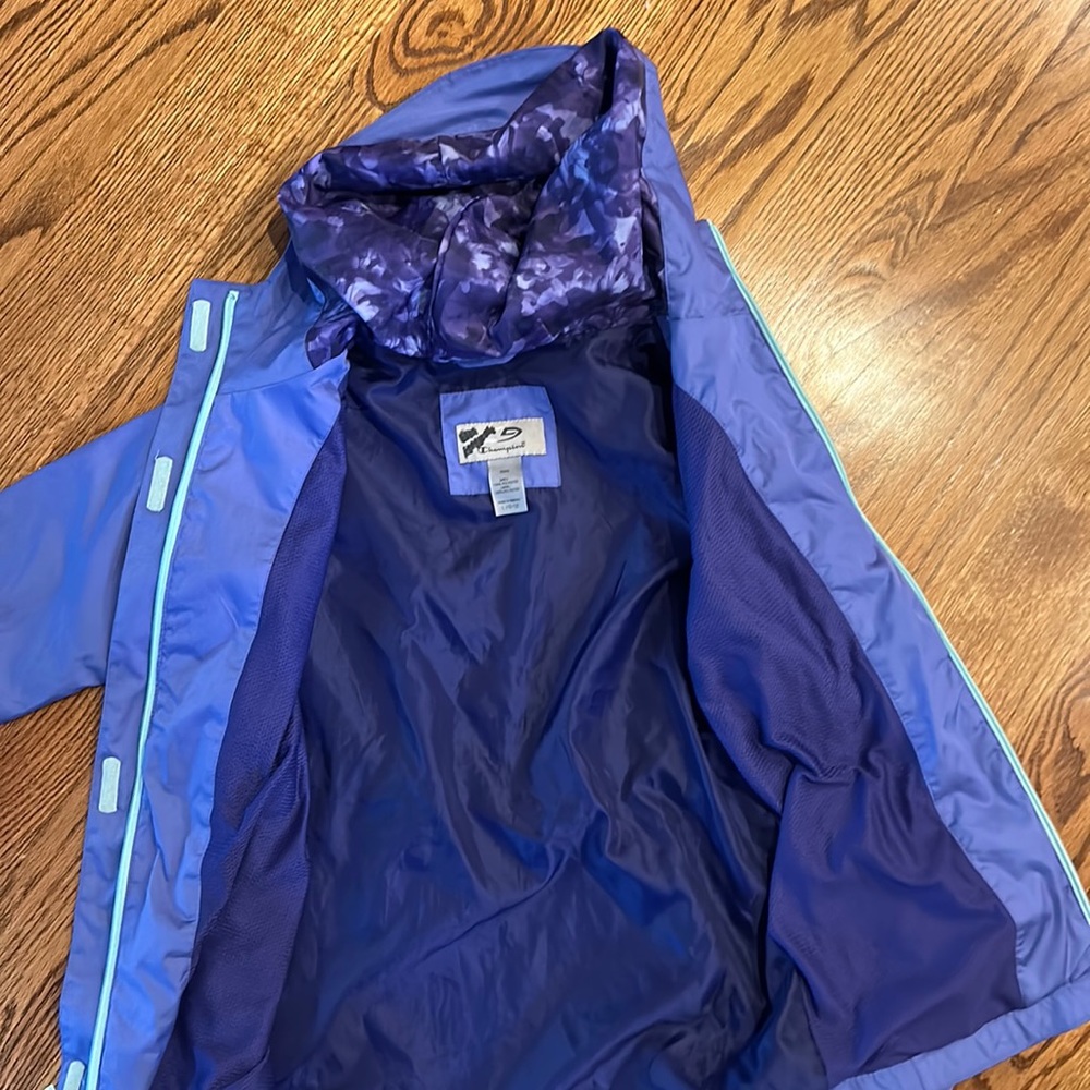 C9 by Champion, girls rain/windbreaker jacket (sz 10-12) - Picture 3 of 4